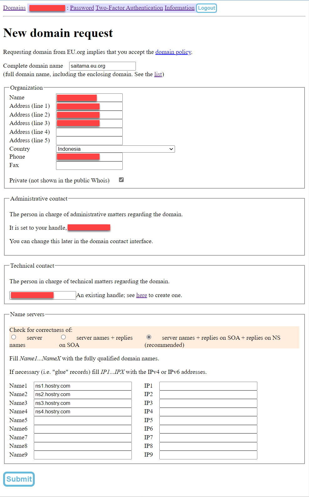 registrasi domain eu.org gratis