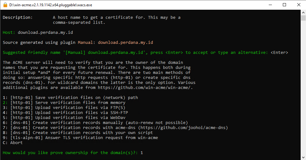 install ssl xampp windows new domain