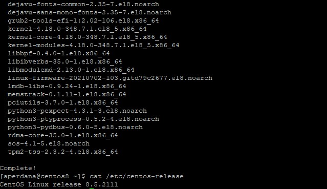 centos 8.5 release
